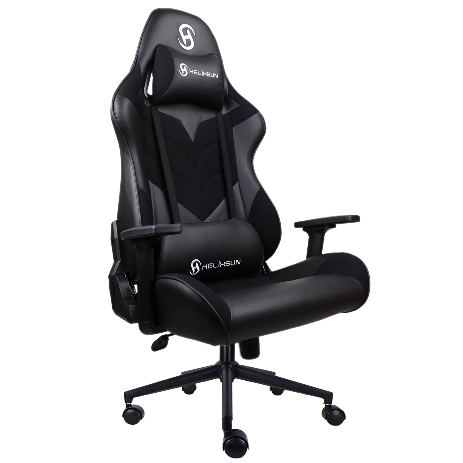 HELİXSUN Profesyonel Gaming Oyuncu Koltuğu Cycle Series X1 Kumaş & Deri SİYAH