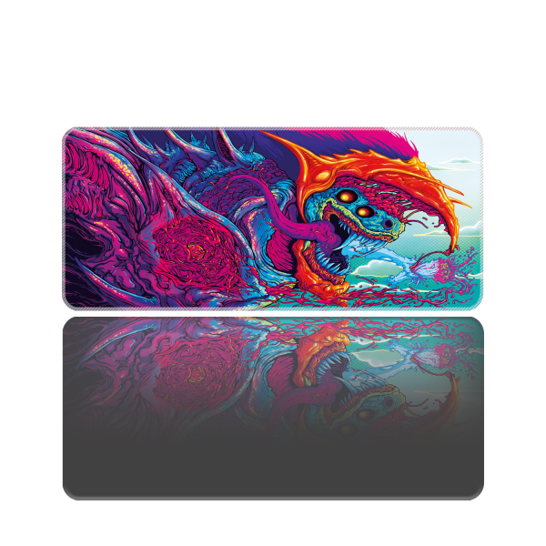 Mouse Pad Büyük Boy Gaming Oyuncu XXl 90x40 Ve 70x30 Cm HYPER BEAST