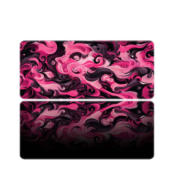 Mouse Pad Büyük Boy Gaming Oyuncu XXl 90x40 Ve 70x30 Cm PINK GOGH