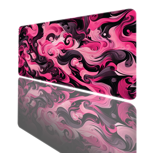 Mouse Pad Büyük Boy Gaming Oyuncu XXl 90x40 Ve 70x30 Cm PINK GOGH