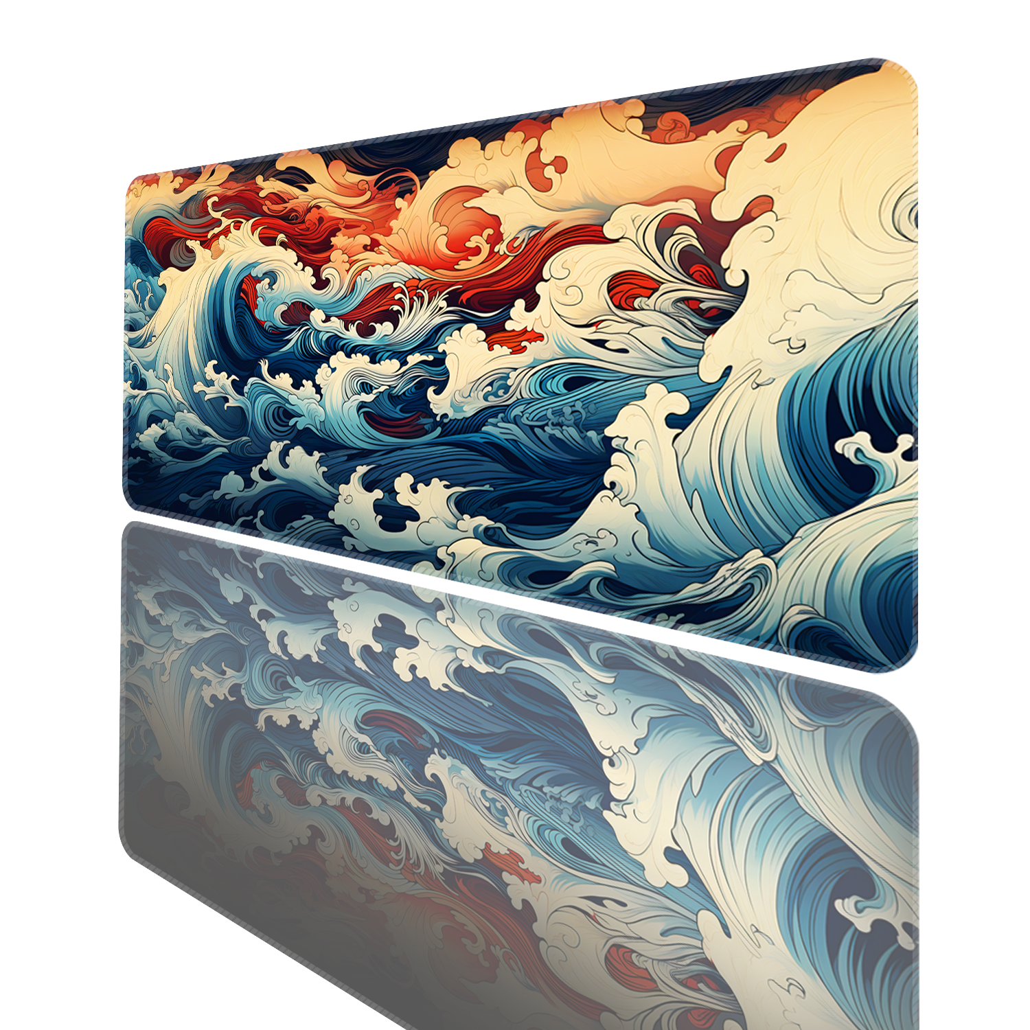 Mouse Pad Büyük Boy Gaming Oyuncu XXl 90x40 Ve 70x30 Cm KANAGAWAWES