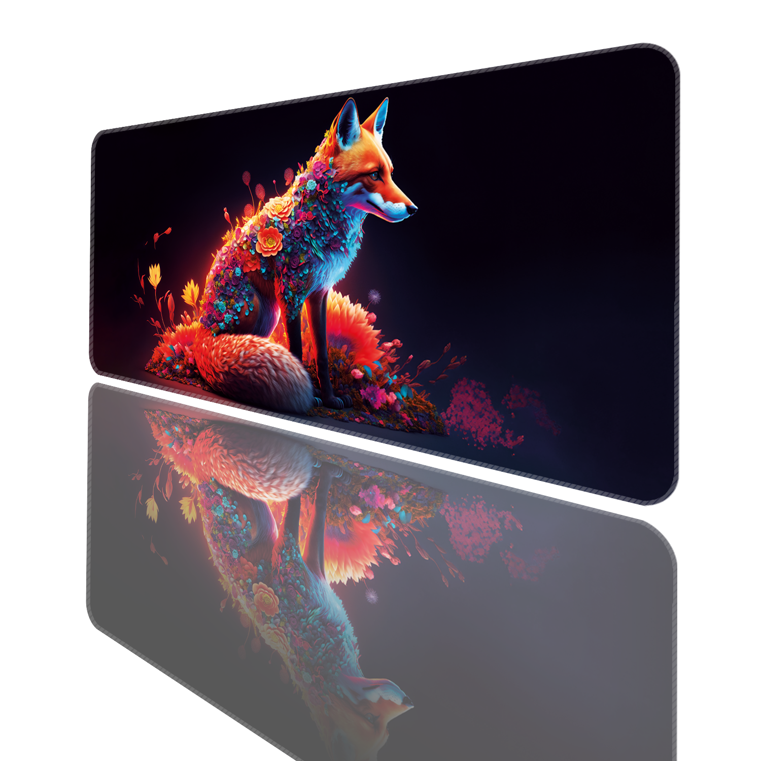 Mouse Pad Büyük Boy Gaming Oyuncu XXl 90x40 Ve 70x30 Cm BLOOM FOX
