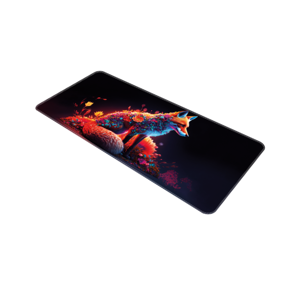 Mouse Pad Büyük Boy Gaming Oyuncu XXl 90x40 Ve 70x30 Cm BLOOM FOX