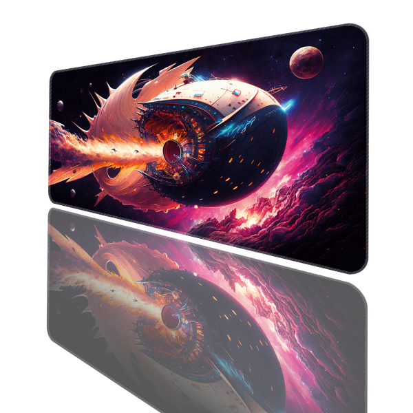 Mouse Pad Büyük Boy Gaming Oyuncu XXl 90x40 Ve 70x30 Cm SPACESHIP