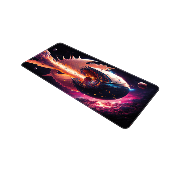 Mouse Pad Büyük Boy Gaming Oyuncu XXl 90x40 Ve 70x30 Cm SPACESHIP