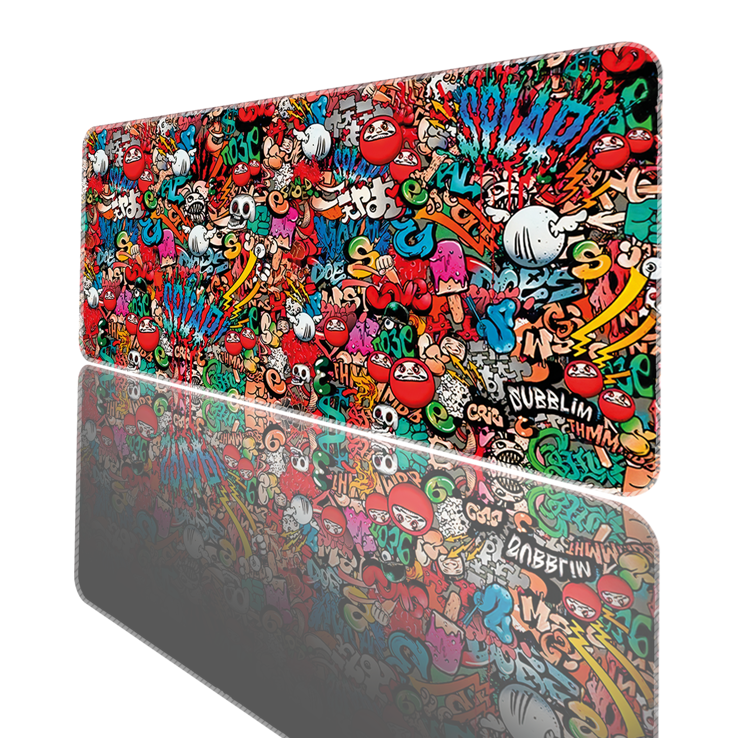 Mouse Pad Büyük Boy Gaming Oyuncu XXl 90x40 Ve 70x30 Cm GRAFITTI