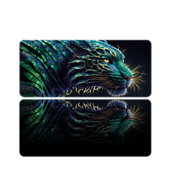 Mouse Pad Büyük Boy Gaming Oyuncu XXl 90x40 Ve 70x30 Cm LEOPARD