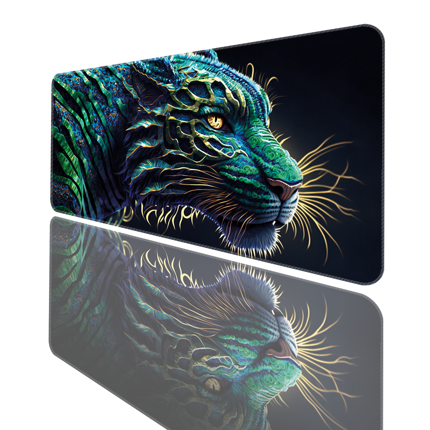 Mouse Pad Büyük Boy Gaming Oyuncu XXl 90x40 Ve 70x30 Cm LEOPARD