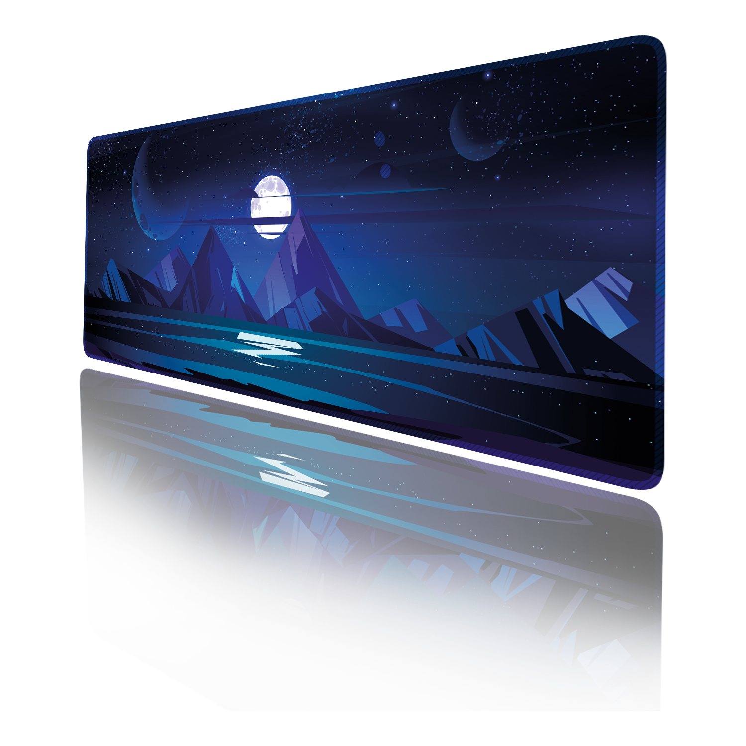 Mouse Pad Büyük Boy Gaming Oyuncu XXl 90x40 Ve 70x30 Cm MOONLIGHT