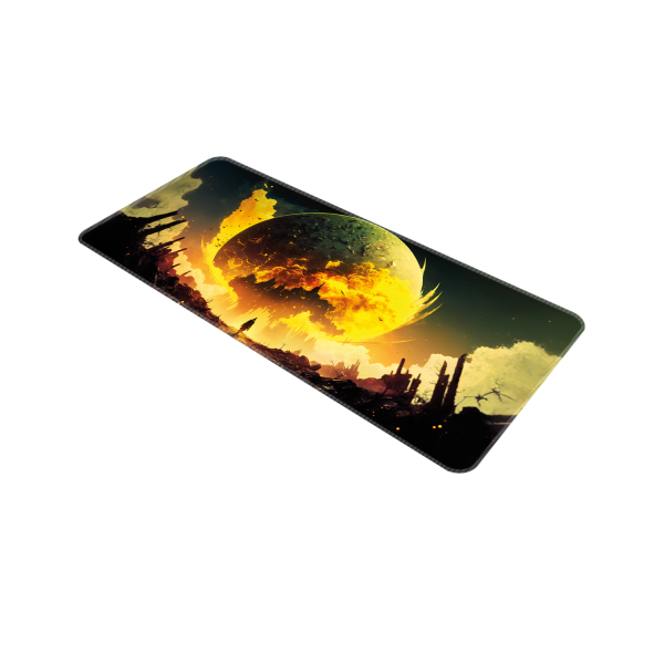 Mouse Pad Büyük Boy Gaming Oyuncu XXl 90x40 Ve 70x30 Cm YELLOWMOON