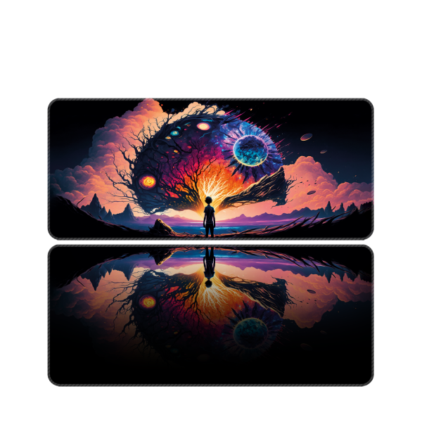 Mouse Pad Büyük Boy Gaming Oyuncu XXl 90x40 Ve 70x30 Cm TINY-PRINCE
