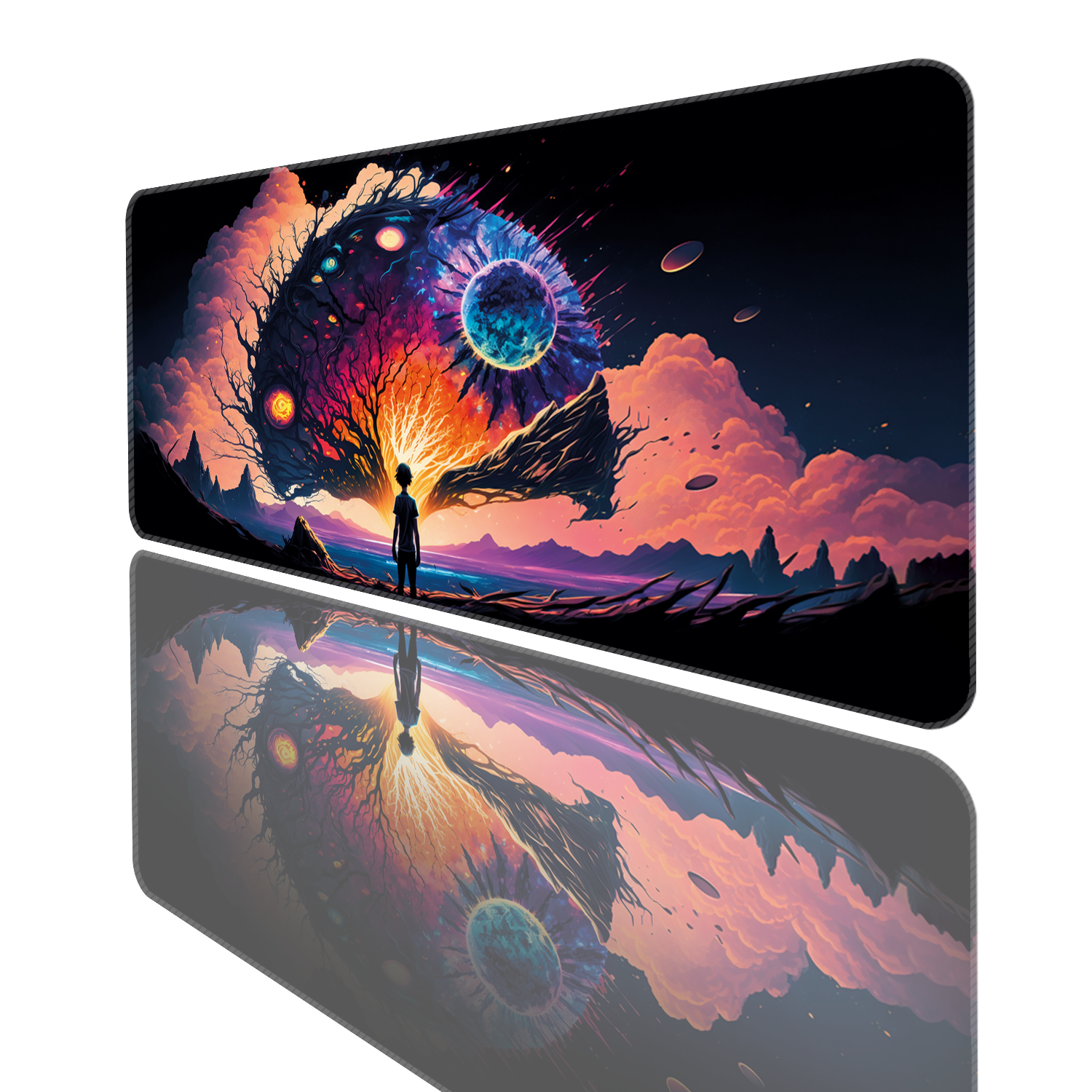 Mouse Pad Büyük Boy Gaming Oyuncu XXl 90x40 Ve 70x30 Cm TINY-PRINCE