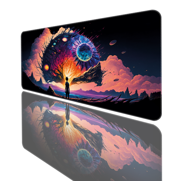 Mouse Pad Büyük Boy Gaming Oyuncu XXl 90x40 Ve 70x30 Cm TINY-PRINCE