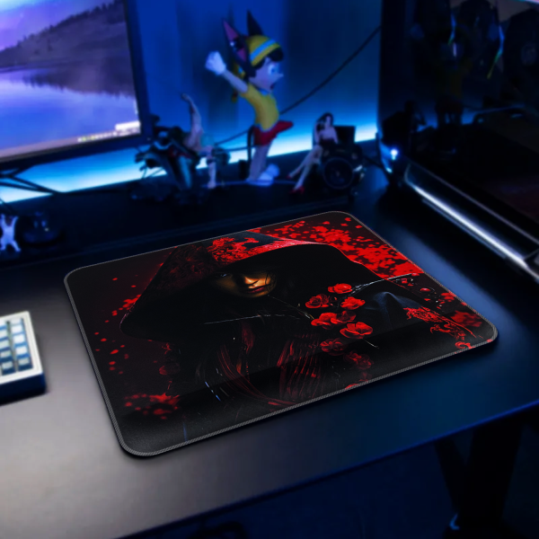 Bilek Destekli Gaming Oyuncu Mousepad 470x400x4 Mm Ve 2.4 cm Bilek Desteği AVELINE