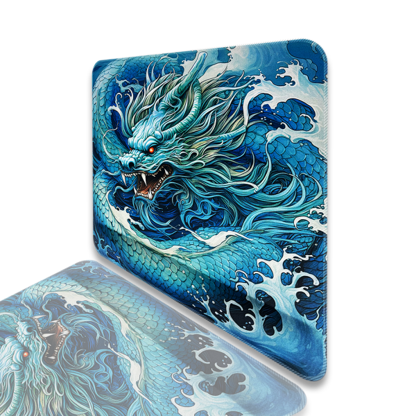 Bilek Destekli Gaming Oyuncu Mousepad 470x400x4 Mm Ve 2.4 cm Bilek Desteği HYDRA